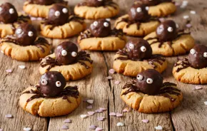 Halloween Spider Cookies